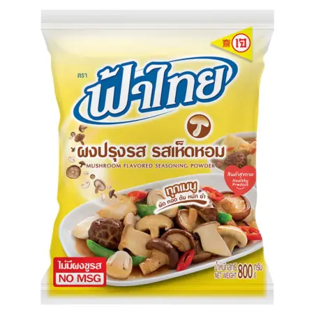 ผงปรุงรส รสเห็ดหอม ตราฟ้าไทย ขนาด 800 กรัม