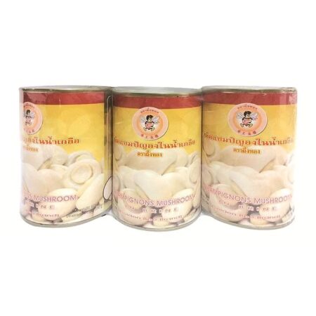 GOODY เห็ดแชมปิญองในน้ำเกลือ 425 กรัม x 3