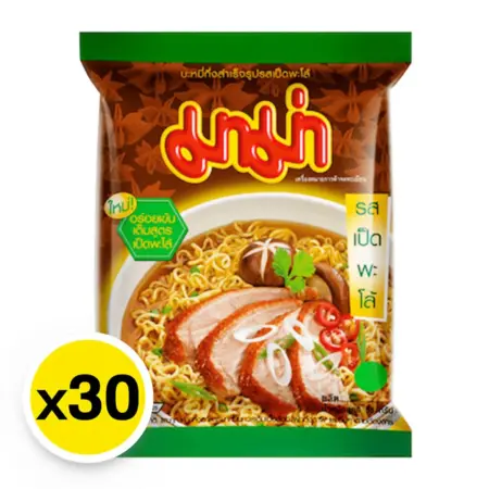 Instant noodles, braised duck flavor, 55 grams x 30