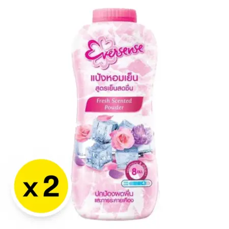 แป้งหอมเย็น 280 กรัม x 2