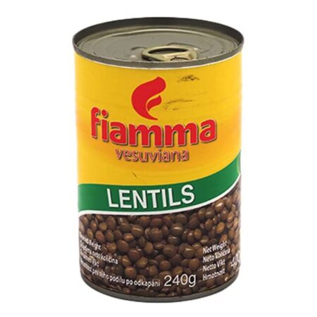 ถั่วเลนทิลในน้ำเกลือ 400 กรัม