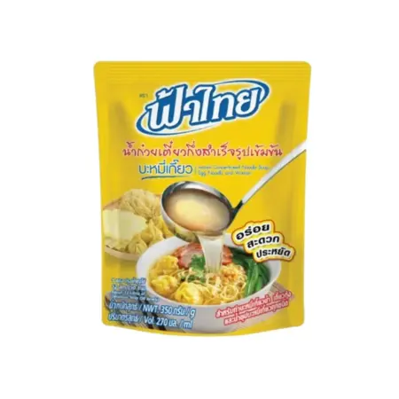 Instant noodles, rich flavor, egg noodles and dumplings, 350 grams