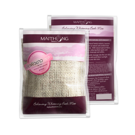 ไหมทอง สบู่สมุนไพรขัดผิวขาว 100 กรัม