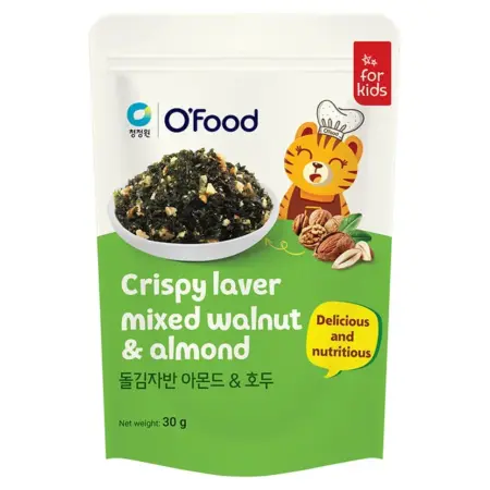 Seaweed mixed with walnuts and almonds 30 grams