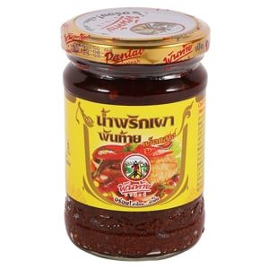 น้ำพริกเผา เผ็ดกลาง พันท้าย 227 กรัม