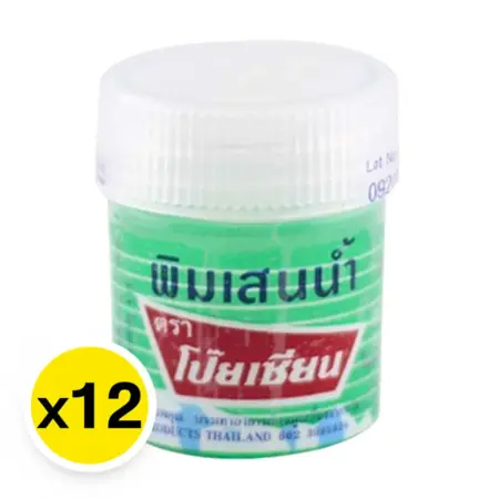 พิมเสนน้ำ ตราโป๊ยเซียน 8 มล.x 12