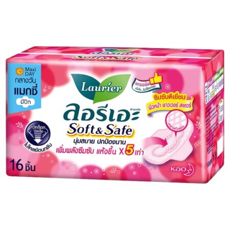 ลอรีเอะ ผ้าอนามัย 16 ชิ้น