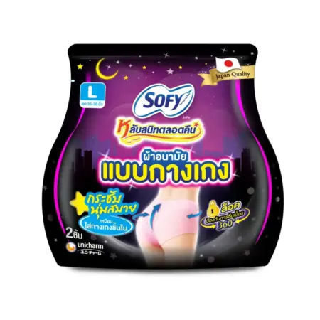 Sofy sanitary pads, pants style, 2 pieces