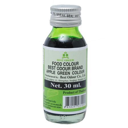 สีผสมอาหารกลิ่นเบสท์โอเดอร์ สีเขียวแอปเปิ้ล 30 มล.