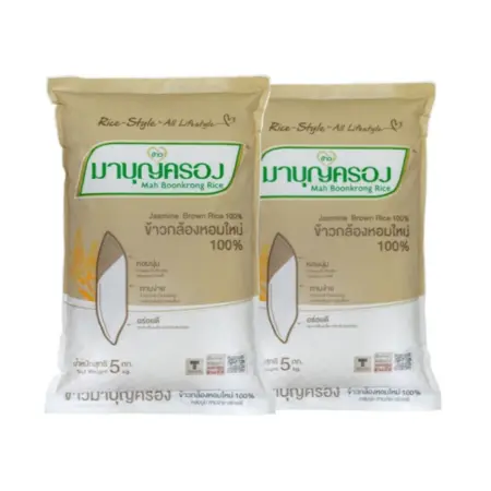 ข้าวกล้องหอมมะลิใหม่ 100% 5กก. x2