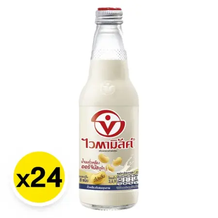 ไวตามิลค์ นมถั่วเหลือง สูตรดั้งเดิม พกพาสะดวก 300มล. x 24