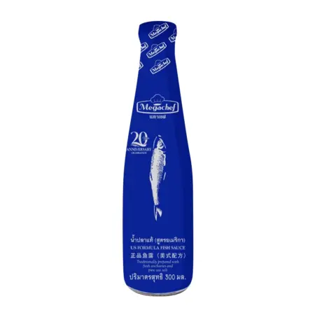 น้ำปลาแท้ สูตรอเมริกา ตรา เมกาเชฟ 300 มล.
