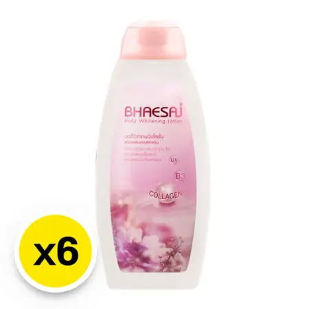 เภสัช บอดี้ไวท์เทนนิ่งโลชั่น สูตรผสมคอลลาเจน 150 มล. X 6
