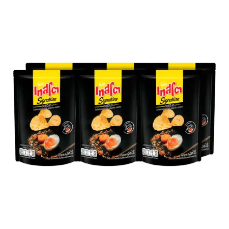 เทสโต ซิกเนเจอร์ แผ่นเรียบ รสไข่เค็มออริจินอล 90 ก. x 6 ชิ้น