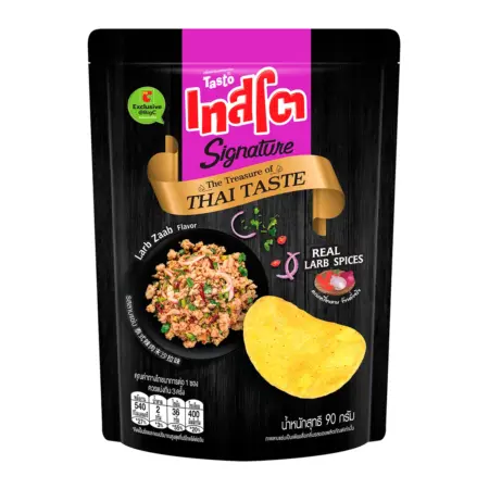 Testo Signature, smooth sheet, spicy larb, 90 g.