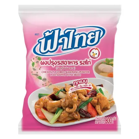 ผงปรุงรสอาหาร รสไก่ ตราฟ้าไทย ขนาด 800 กรัม