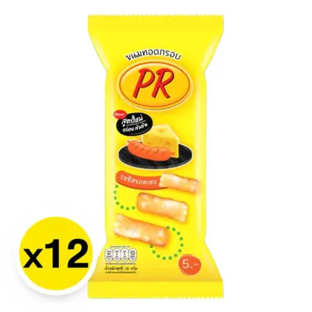 PR Crispy Snack Cheese and Sausage 18 g. x 12