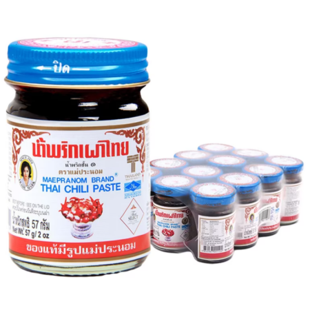 น้ำพริกเผาไทย  ตราแม่ประนอม 57 กรัม x 12