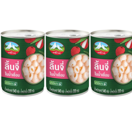 นกพิราบ ลิ้นจี่ในน้ำเชื่อม 540 ก. x 3