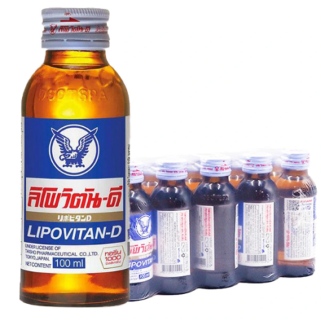 ลิโพ วิตัน-ดี เครื่องดื่มบำรุงกำลัง 100 มล. x 10