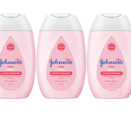 จอห์นสัน เบบี้ โลชั่น 100 มล. x 3
