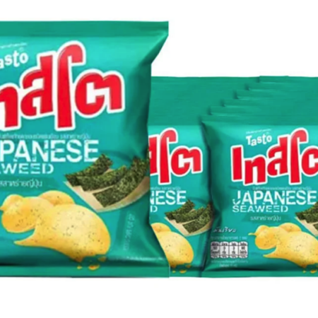 เทสโต มันฝรั่งแผ่นทอดกรอบ รสสาหร่ายญี่ปุ่น 11 ก. x 12