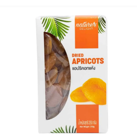เนเจอร์ส ดีไลท์ แอพริคอตแห้ง 250 กรัม
