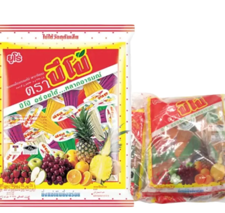 ปีโป้ เยลลี่รวมรสผลไม้ 25 ชิ้น x 4