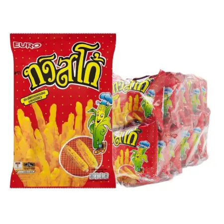 ทวิสโก้ ข้าวโพดอบกรอบ รสบาร์บีคิว 17 ก. x 12