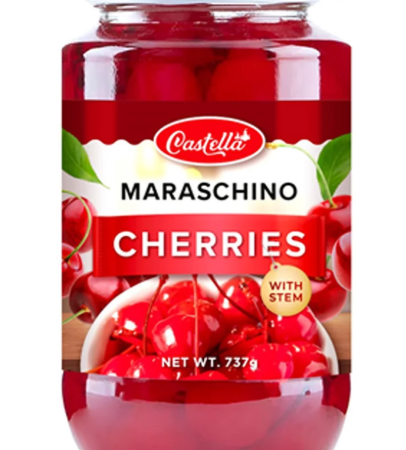 คัสเทลล่า เชอร์รี่แดงมีก้าน 737 ก.