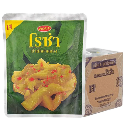 รซ่า ผักกาดดองยำ 145 ก. x 6