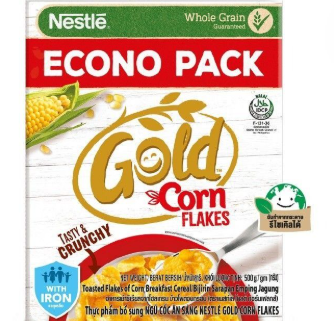เนสท์เล่โกลด์คอร์นเฟลกส์ซีเรียล 500 ก.