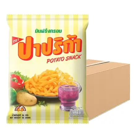 ปาปริก้า มันฝรั่งกรอบ ยกลัง 56 ก. x 18