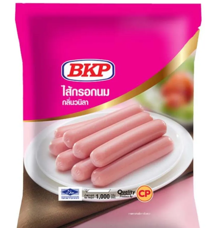 บีเคพี ไส้กรอกนม (กลิ่นวนิลา) 1 กก.