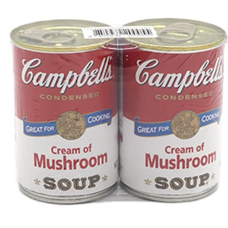 แคมเบลล์ ซุปครีมเห็ด 305 กรัม x 2 กระป๋อง
