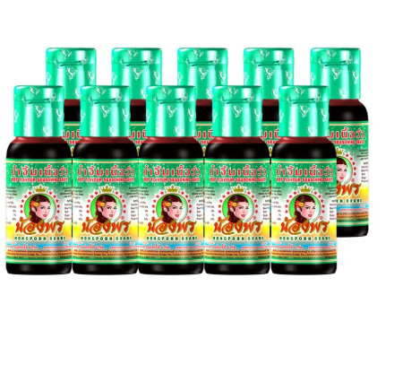 น้องพร น้ำจิ้มเนื้อวัว (ดีวัว) ขนาด 30 มล. ( แพ็ค 10 ขวด)