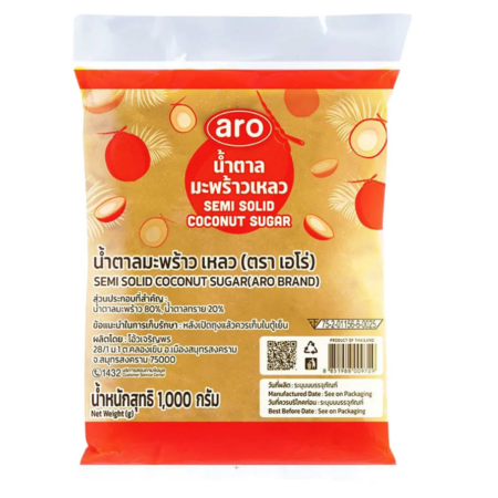 เอโร่ น้ำตาลมะพร้าวเหลว 1 กก.