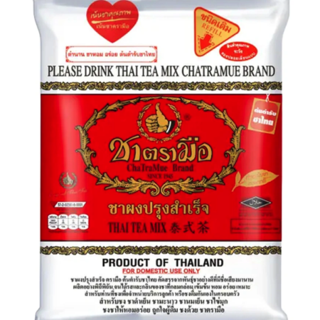 ชาตรามือ ชาผงปรุงสำเร็จ ฉลากแดง 400 ก.