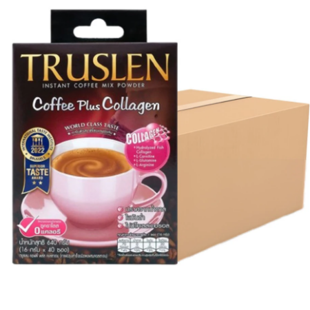 ทรูสเลน กาแฟ คอฟฟี่ พลัส คอลลาเจน x 10