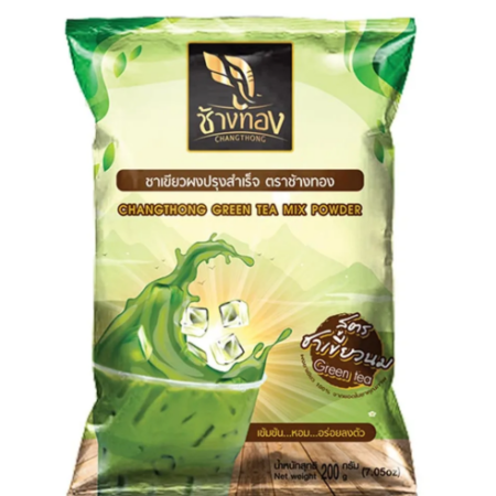 ช้างทอง ชาเขียวผง 200 ก.
