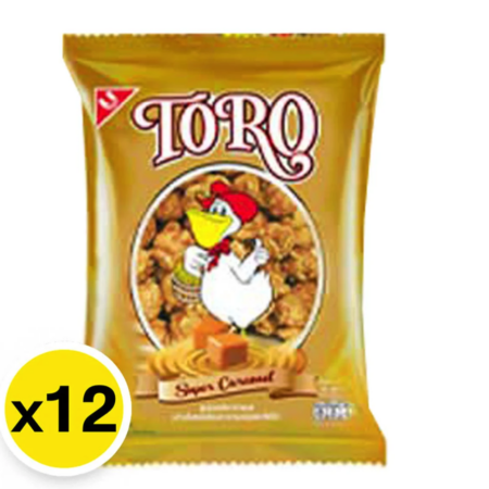 โตโร ข้าวโพดอบกรอบ รสซูเปอร์คาราเมล 18 ก. แพ็ค 12