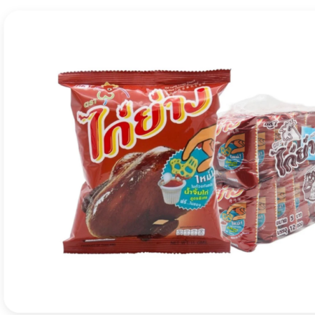 ไก่ย่าง ขนมทอดกรอบ 12 ก. x 12