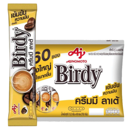 เบอร์ดี้ กาแฟ3อิน1 ครีม 13.2 ก. x 60