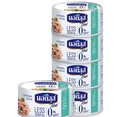 นอติลุส ไลท์ ทูน่าแซนวิชในน้ำแร่ 165 ก. x 4