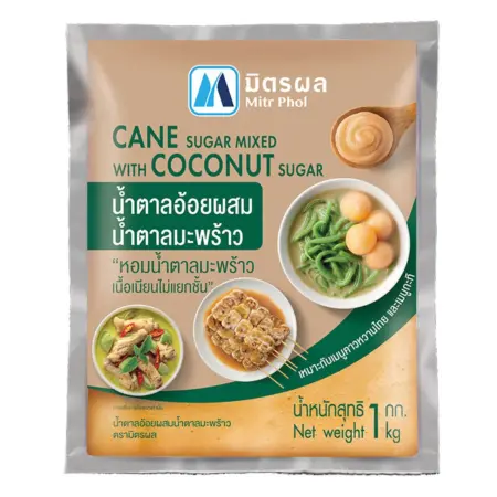 มิตรผล น้ำตาลอ้อยผสมน้ำตาลมะพร้าว 1 กก.