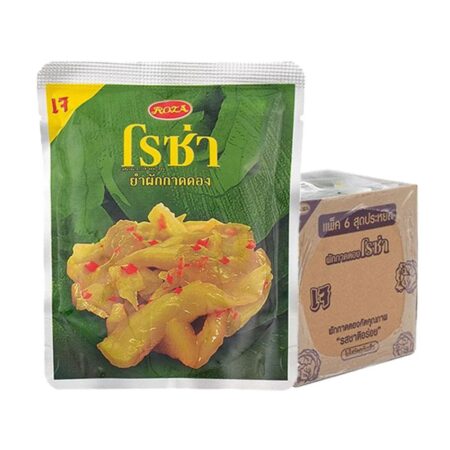 โรซ่า ผักกาดดองยำ 145 ก. x 6