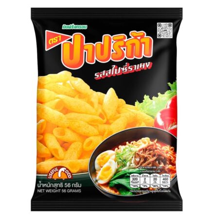 ปาปริก้า มันฝรั่งกรอบ สไปซี่ราเมง 56 ก.