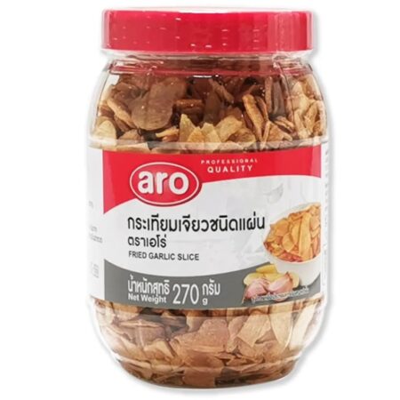 เอโร่ กระเทียมเจียว ชนิดแผ่น 270 ก.