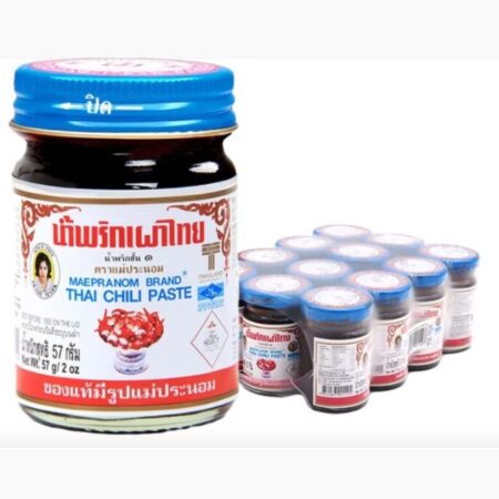 น้ำพริกเผาไทย ตราแม่ประนอม 57 กรัม x 12
