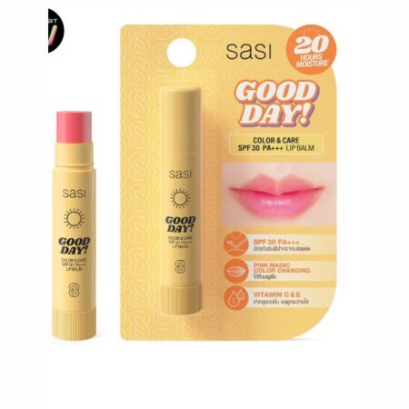 ศศิ กู๊ด เดย์ คัลเลอร์ แอนด์ แคร์ SPF30 PA+++ ลิป บาล์ม 3.9ก. ชมพู